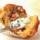 Recette de muffins au fromage et bacon